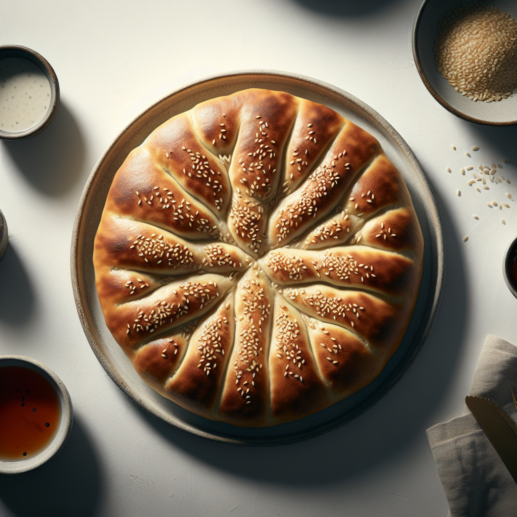 Sesame Naan