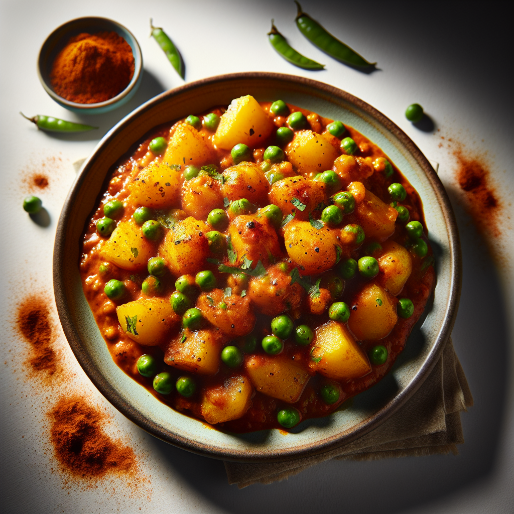 Alo Mutter Masala